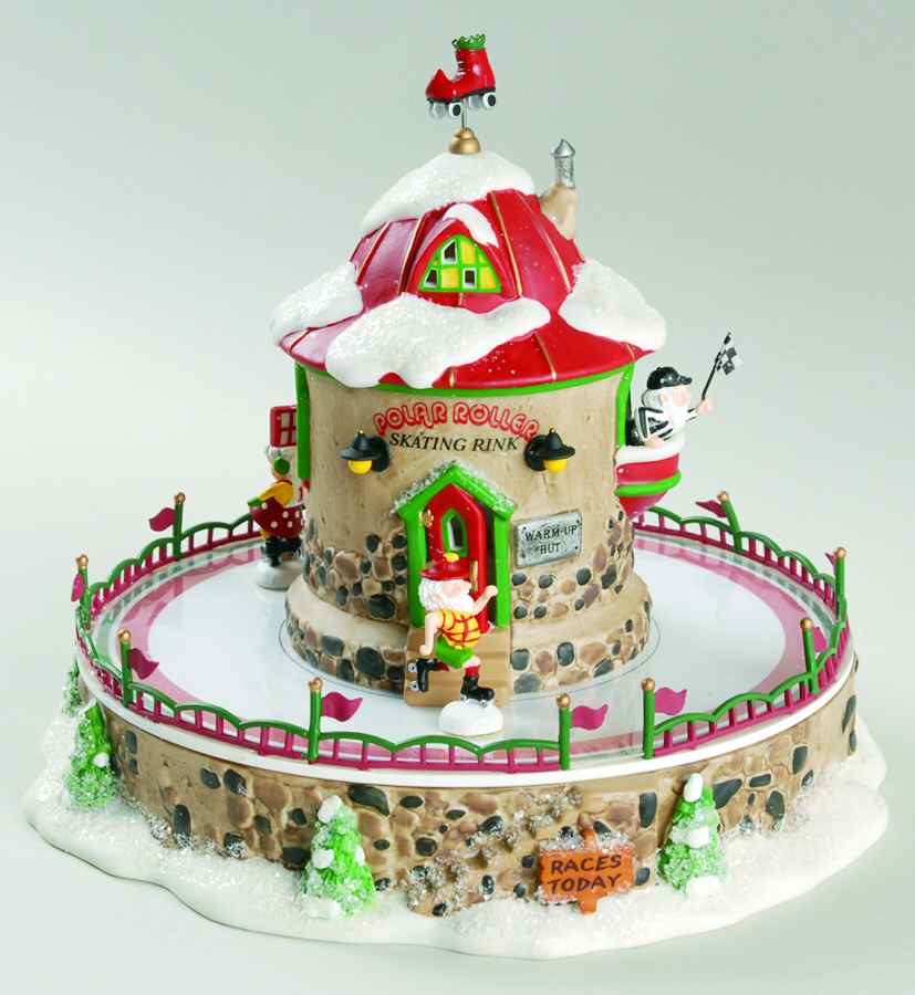 North Pole Village Polar Roller Rink - Boxed by Department 56-1