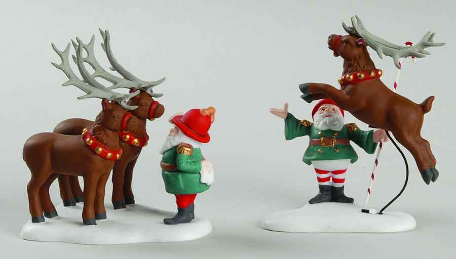 North Pole Village Reindeer Training Camp - Boxed by Department 56-1