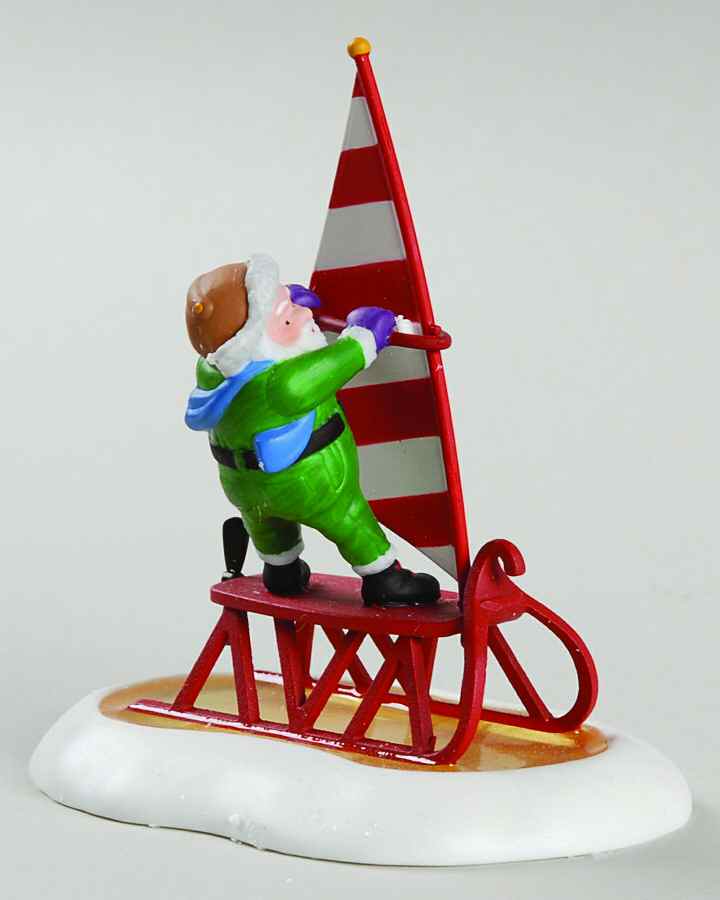 North Pole Village Catch The Wind - Boxed by Department 56-1