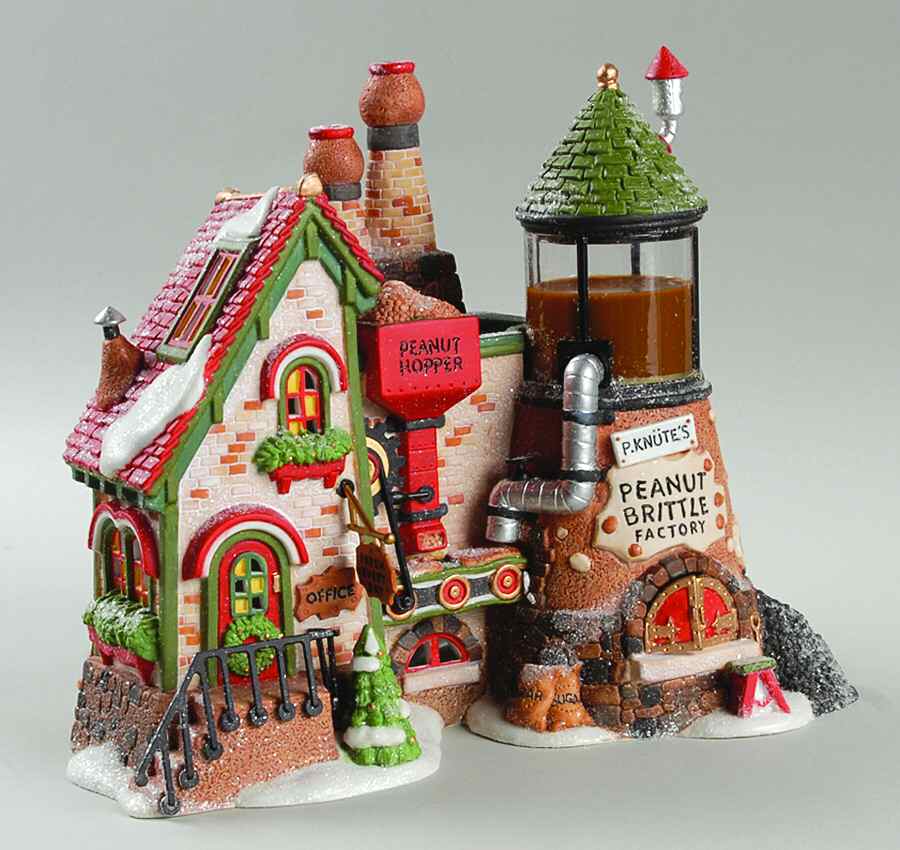 North Pole Village Peanut Brittle Factory - Boxed by Department 56-1