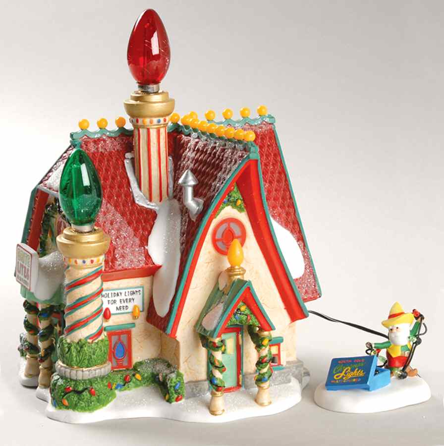 North Pole Village Brite Lites Bulb Factory - Boxed by Department 56-1