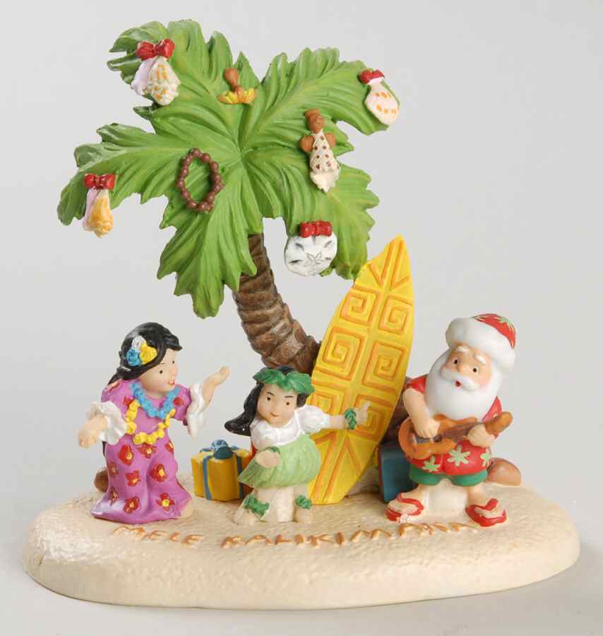 North Pole Village Christmas Around The World-Hawaii - Boxed by Department 56-1