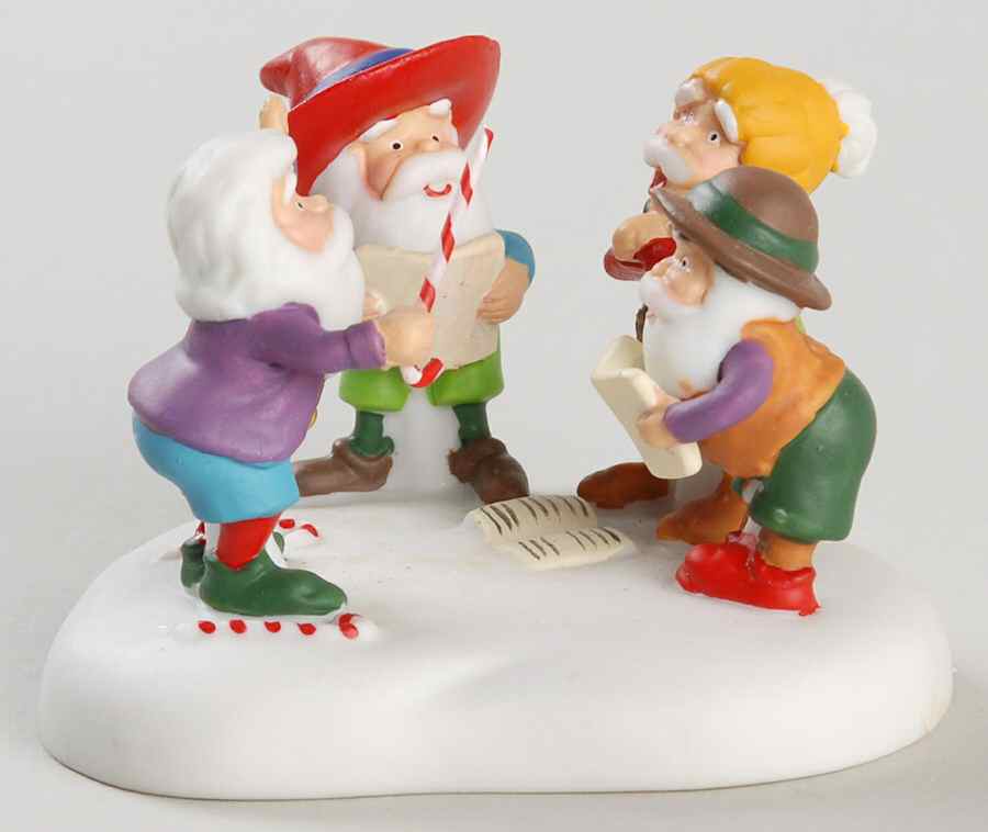 North Pole Village Christmas Carol Rehearsal - With Box Bx364 by Department 56-1