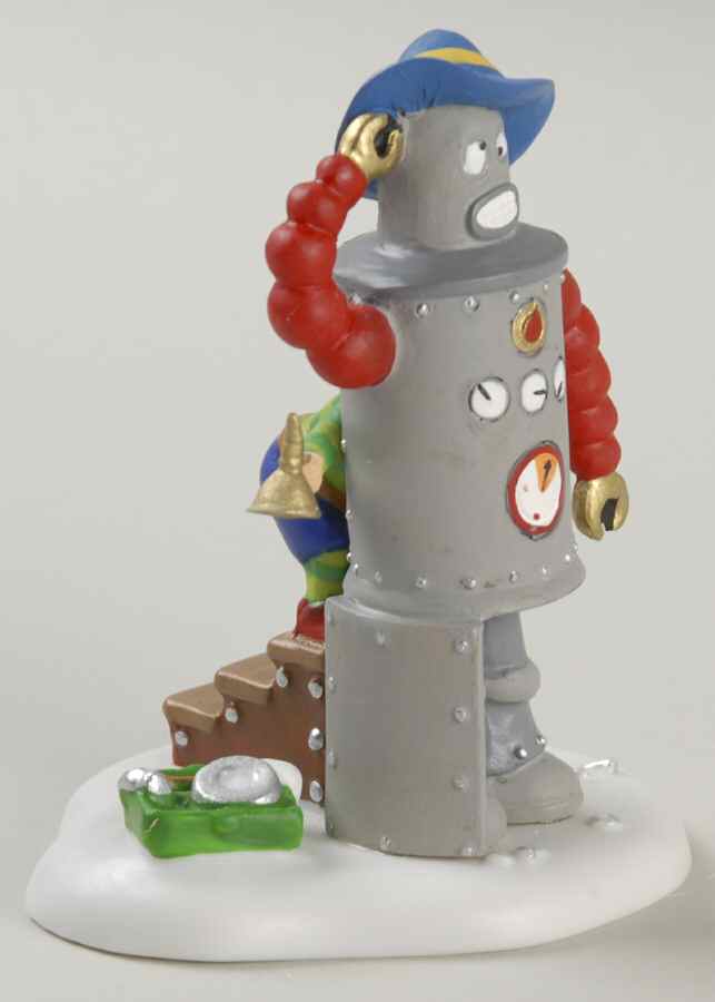 North Pole Village Time For A Tune Up - Wtih Box Bx376 by Department 56-1