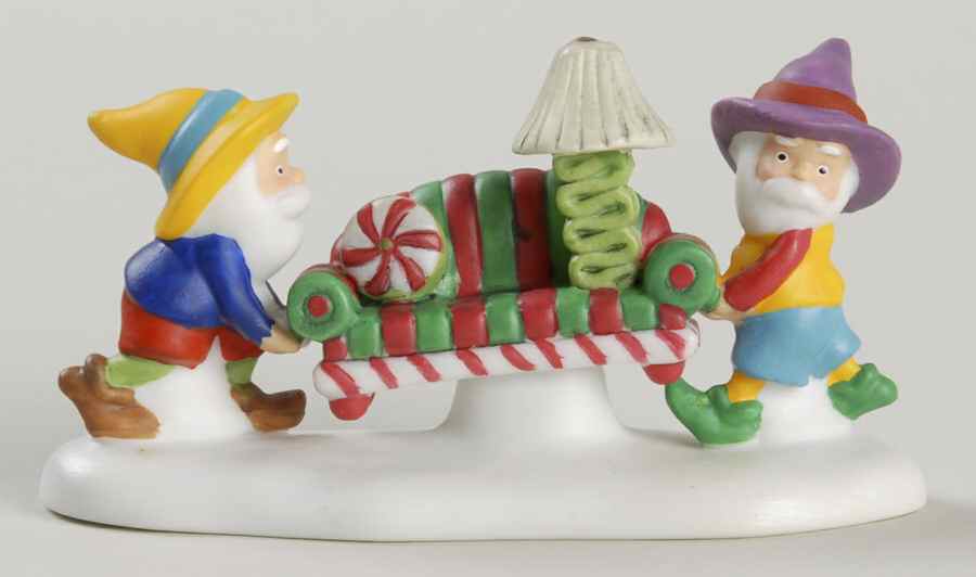 North Pole Village Moving Day - Wtih Box Bx377 by Department 56-1