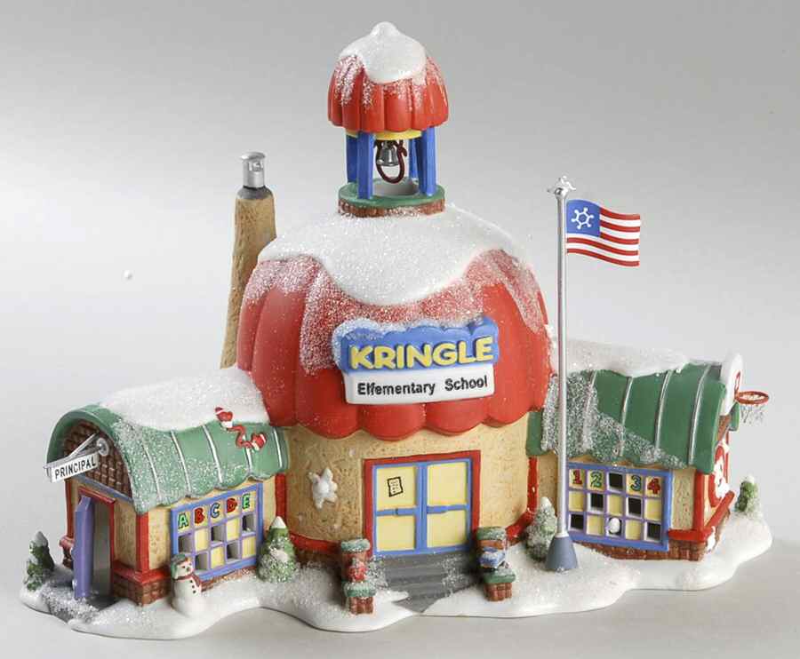 North Pole Village Kringle Elfementary School - No Box by Department 56-1
