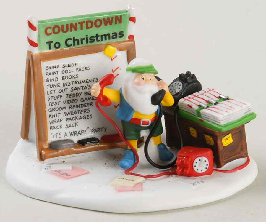 North Pole Village Countdown To Christmas Mission Control - Boxed by Department 56-1