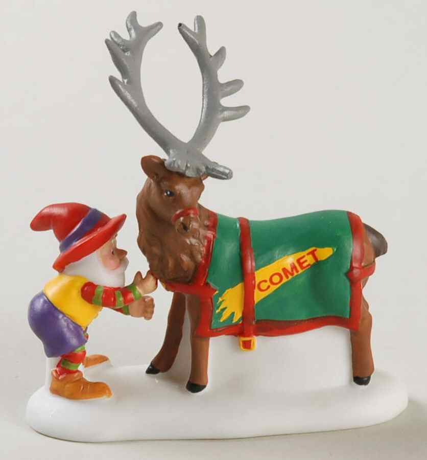 North Pole Village Comet - Wtih Box Bx385 by Department 56-1