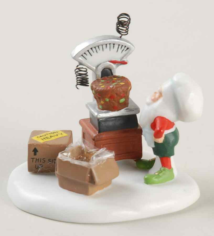 North Pole Village The Heavier The Better - With Box Bx356 by Department 56-1