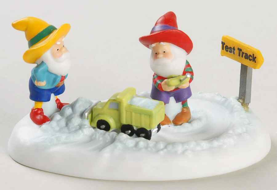 North Pole Village The Truck Works! - No Box by Department 56-1