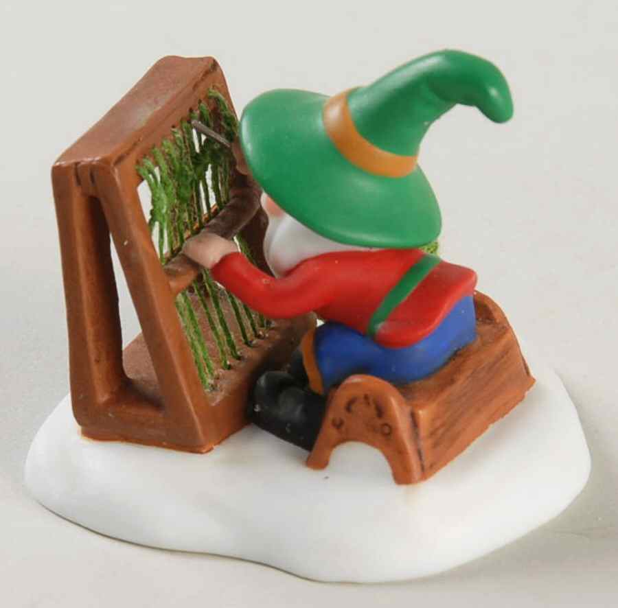 North Pole Village Running The Loom - Boxed by Department 56-1