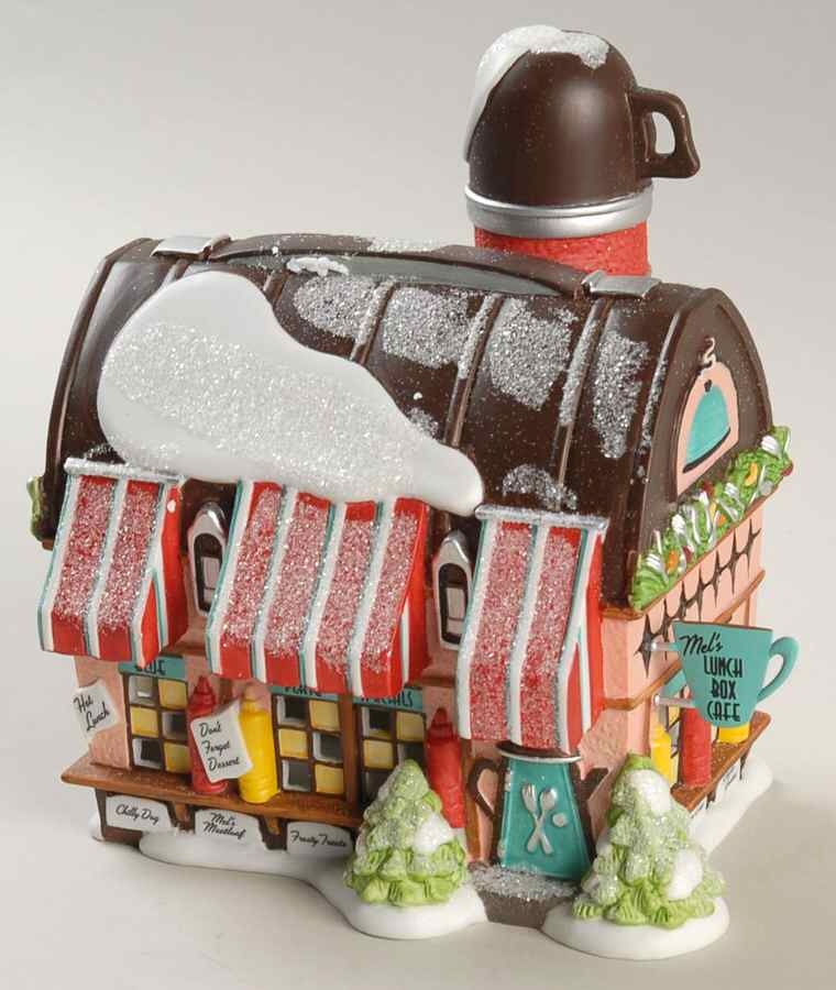 North Pole Village Lunch Box Cafe - Boxed by Department 56-1