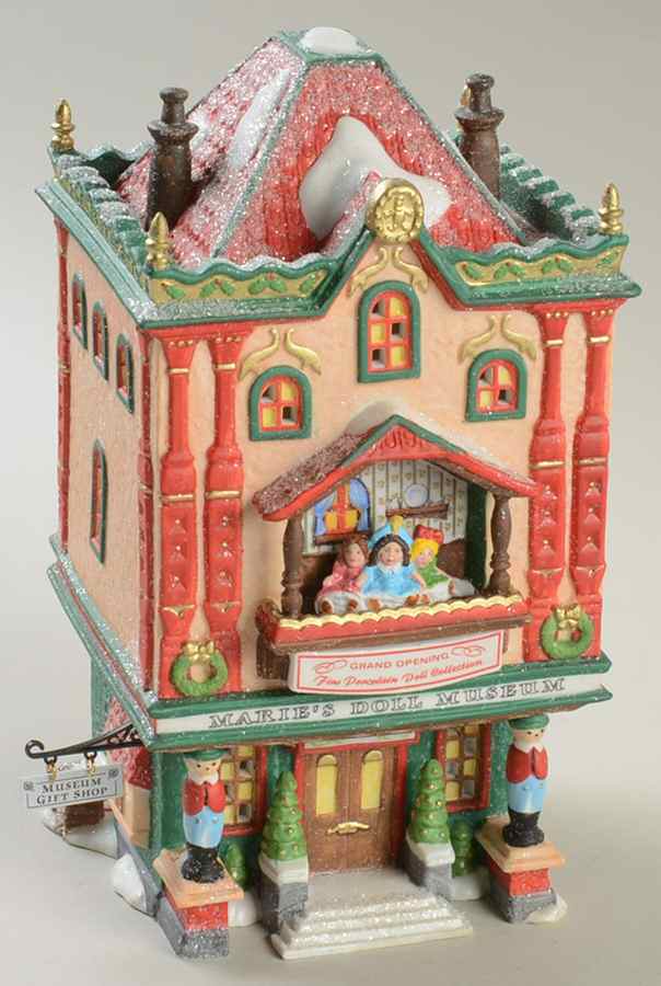 North Pole Village Marie's Doll Museum - Boxed by Department 56-1
