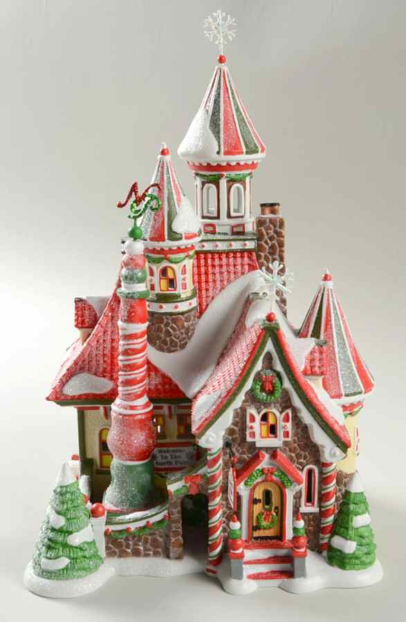 North Pole Village The North Pole Palace - Boxed by Department 56-1