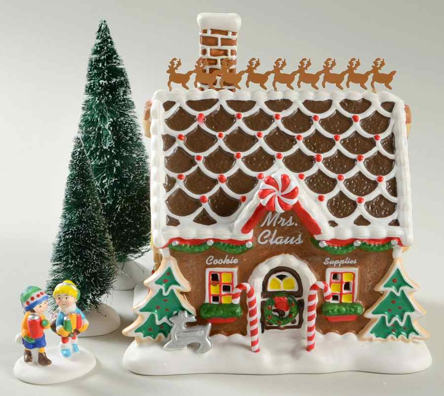 North Pole Village Mrs Claus Cookie Supplies - Boxed by Department 56-1