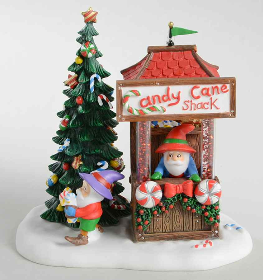 North Pole Village Candy Cane Shack - Boxed by Department 56-1