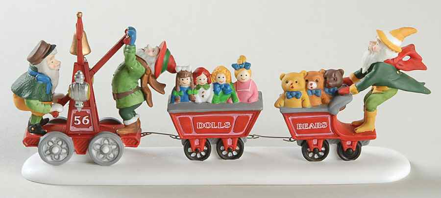 North Pole Village Last Minute Delivery-W-6 1/2" - Boxed by Department 56-1