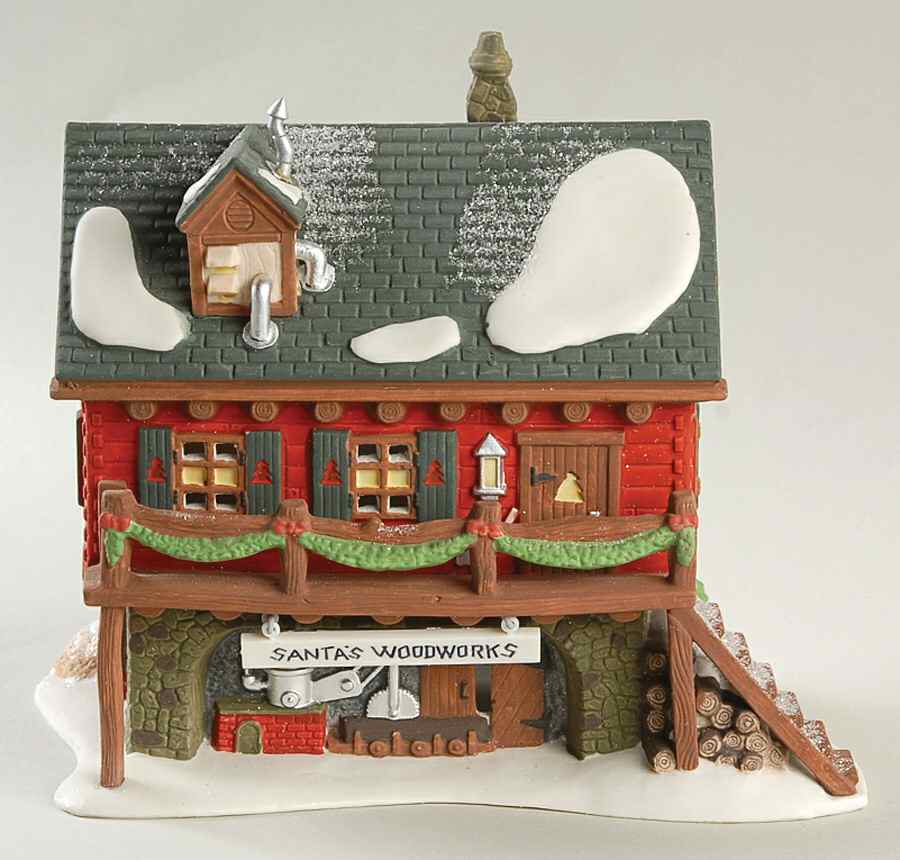 North Pole Village Santa's Woodworks - Boxed by Department 56-1