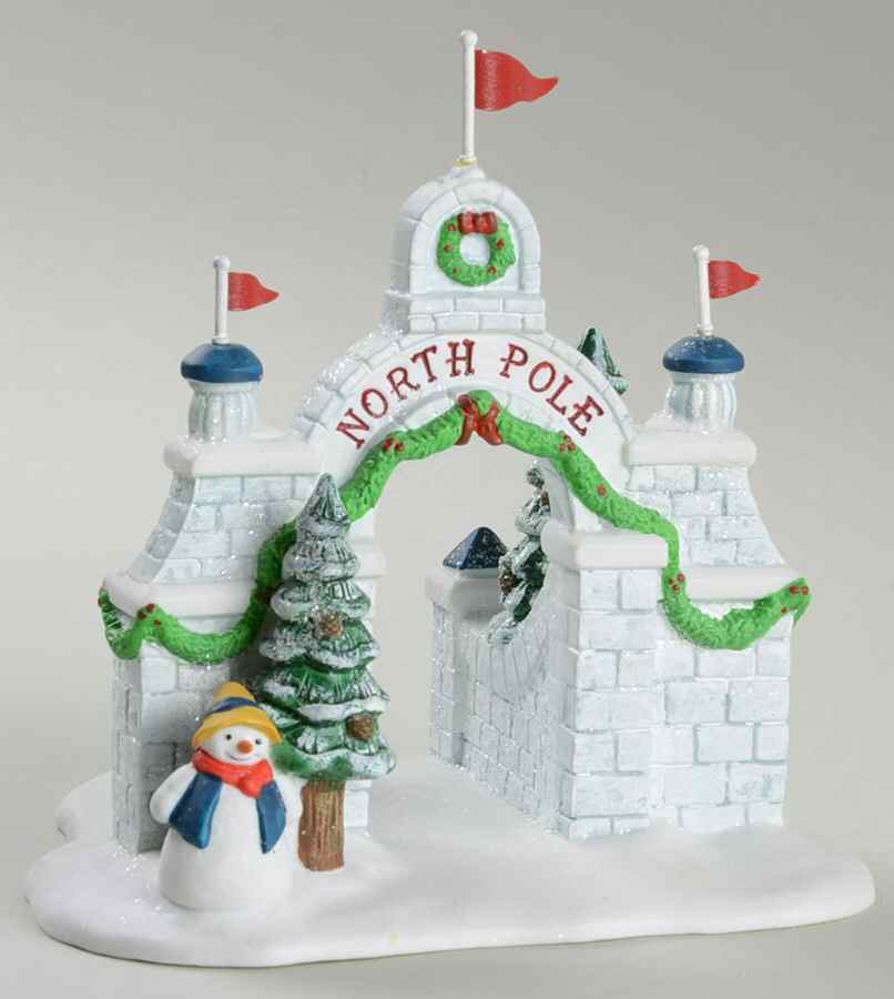 North Pole Village North Pole Gate - Boxed by Department 56-1