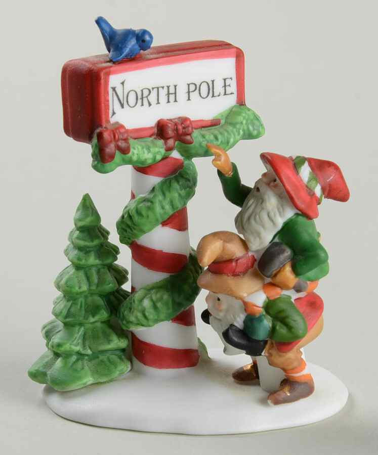 North Pole Village Trimming The North Pole - Boxed by Department 56-1