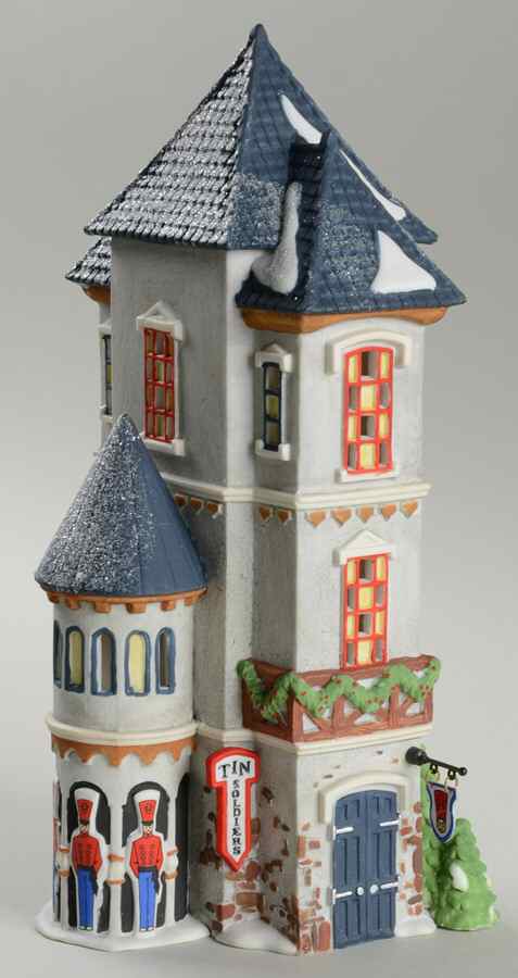 North Pole Village Tin Soldier Shop - Boxed by Department 56-1