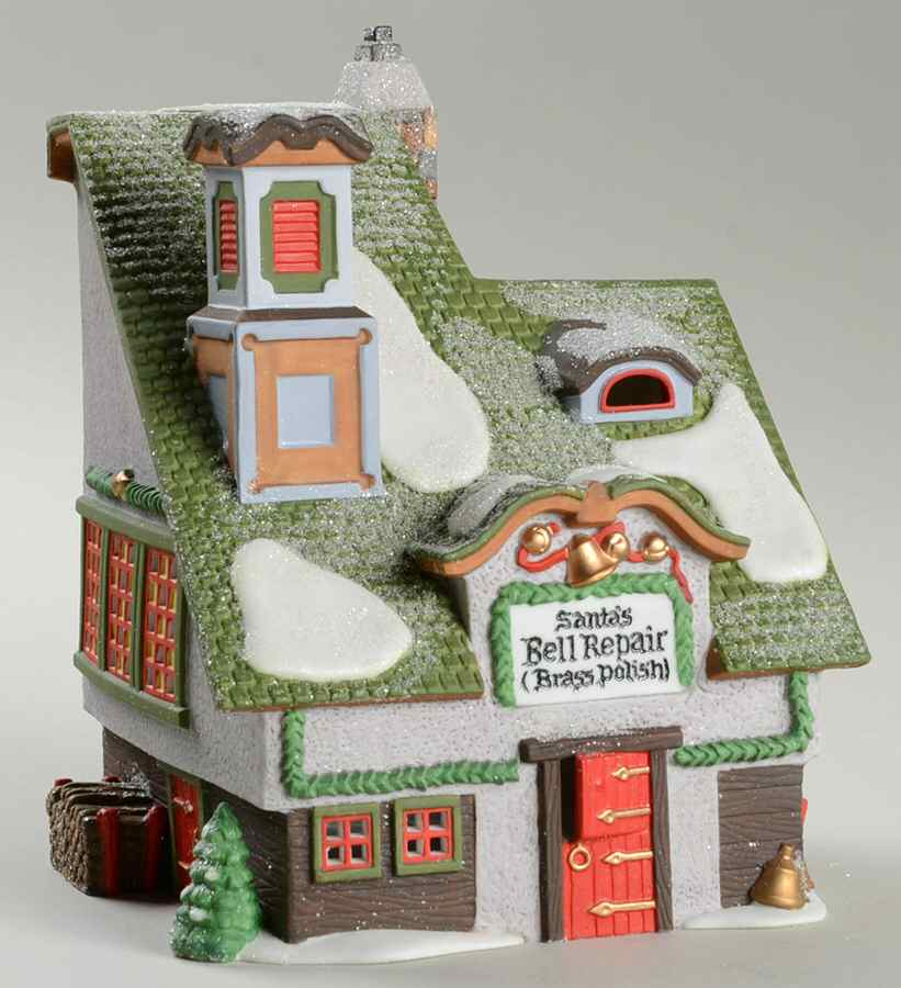 North Pole Village Santa's Bell Repair - Boxed by Department 56-1