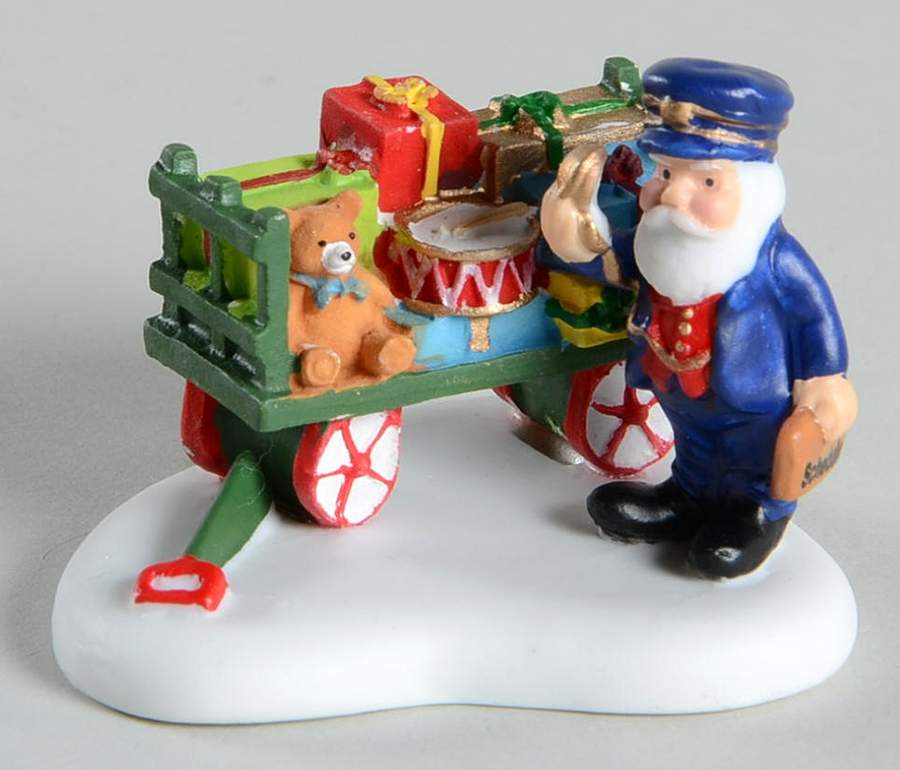 North Pole Village Christmas Toys On Schedule - Boxed by Department 56-1