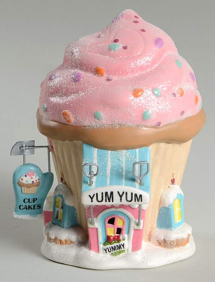 North Pole Village Yum Yum Cupcakes - With Box Bx420 by Department 56-1