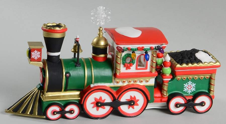 North Pole Village Northern Lights Express Engine - Boxed by Department 56-1