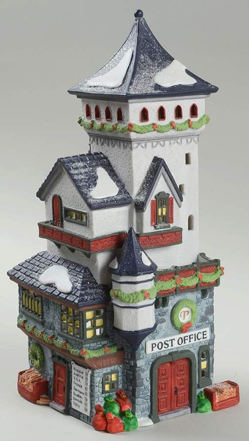 North Pole Village Post Office - With Box by Department 56-1
