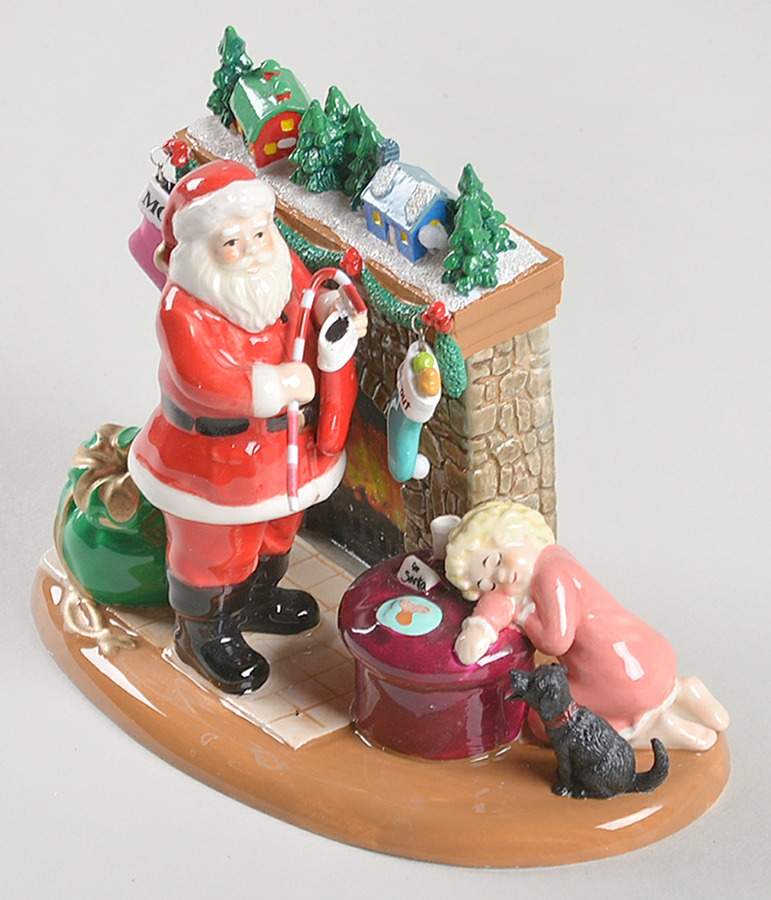 Santa Comes To Town Santa Comes To Town - No Box by Department 56-1
