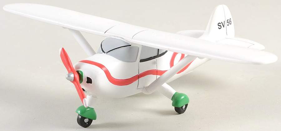 Snow Village Santa's Plane - No Box Nb1309 by Department 56-1