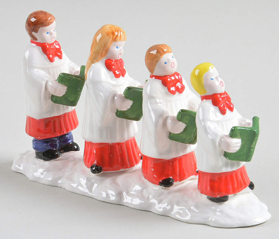 Snow Village Choir Kids - Boxed by Department 56-1