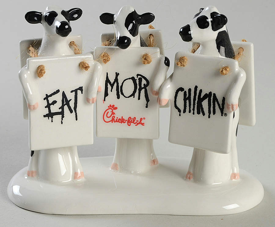 Snow Village Eat Mor Chikin - With Box Bx1079 by Department 56-1