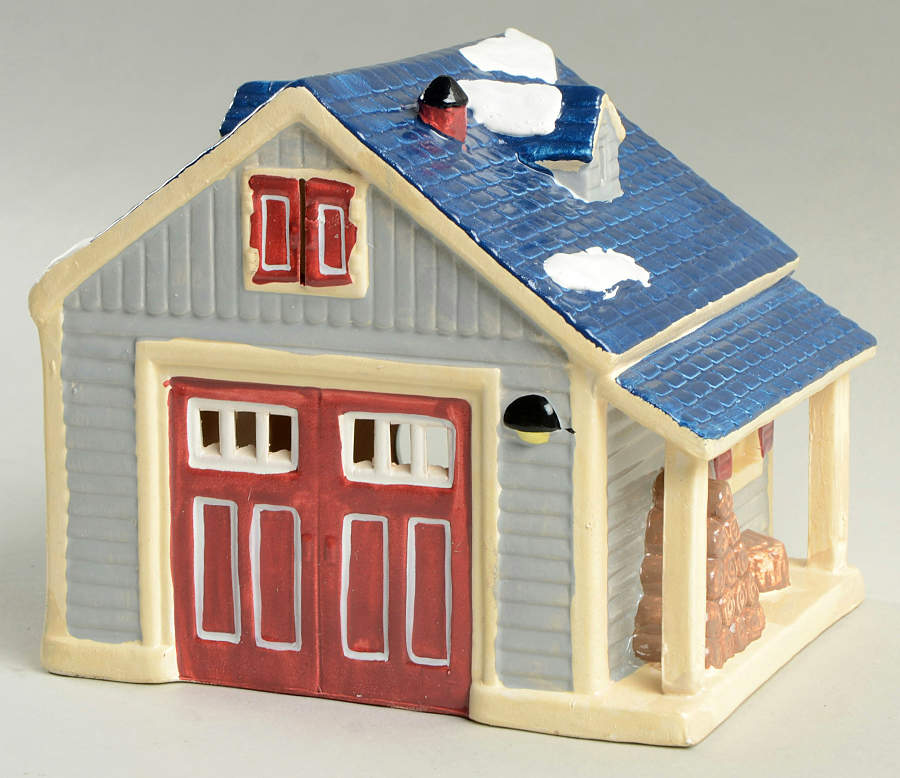 Snow Village Single Car Garage - No Box by Department 56-1