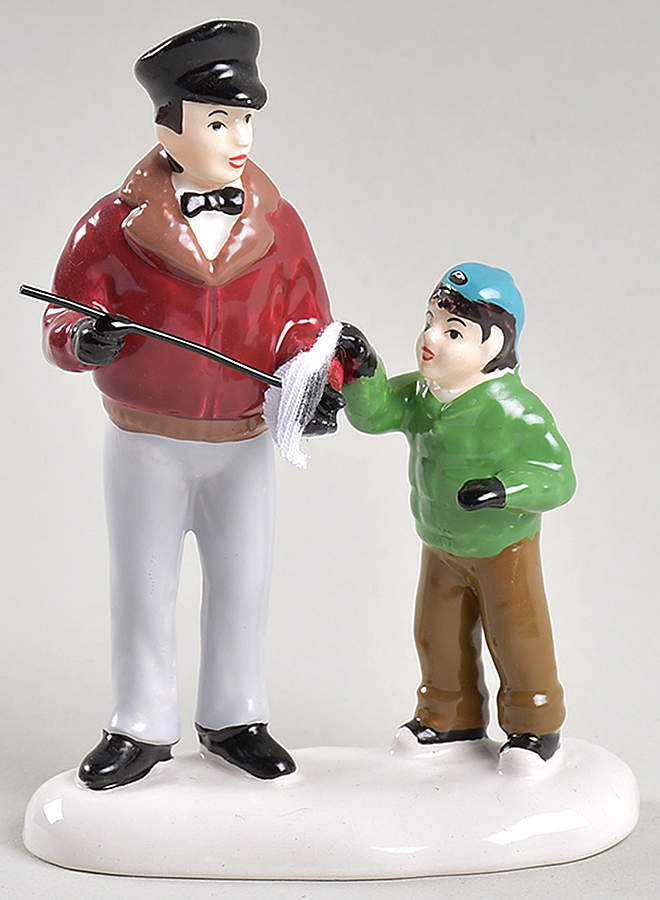 Snow Village It's A Dipstick, Billy - With Box Bx1348 by Department 56-1