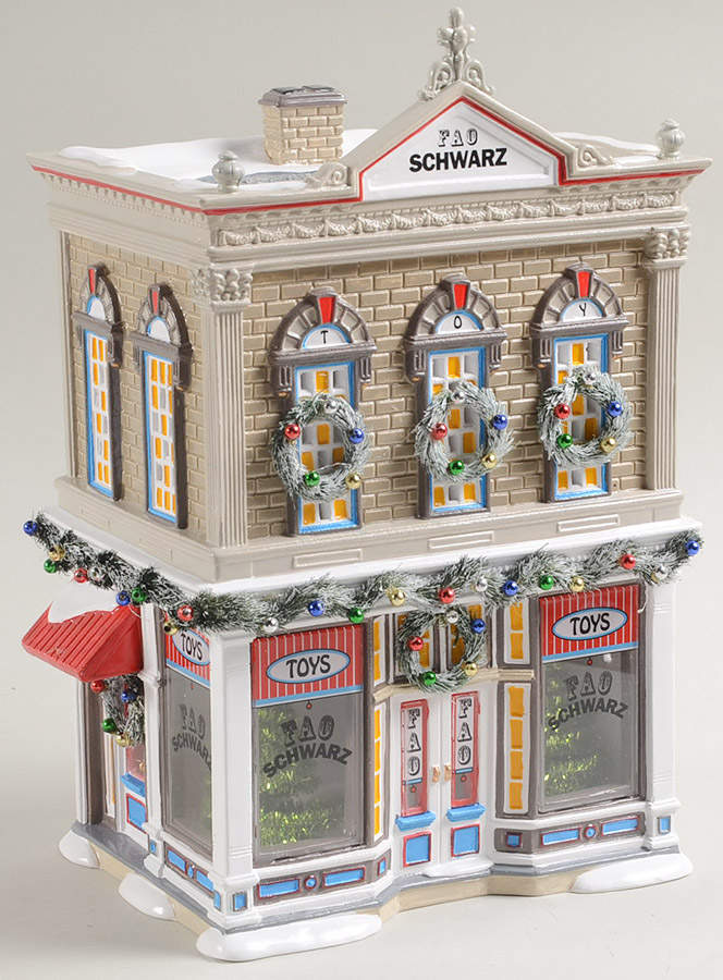 Snow Village The Wonder Of A Fao Toy Store - Nb1359, No Box by Department 56-1