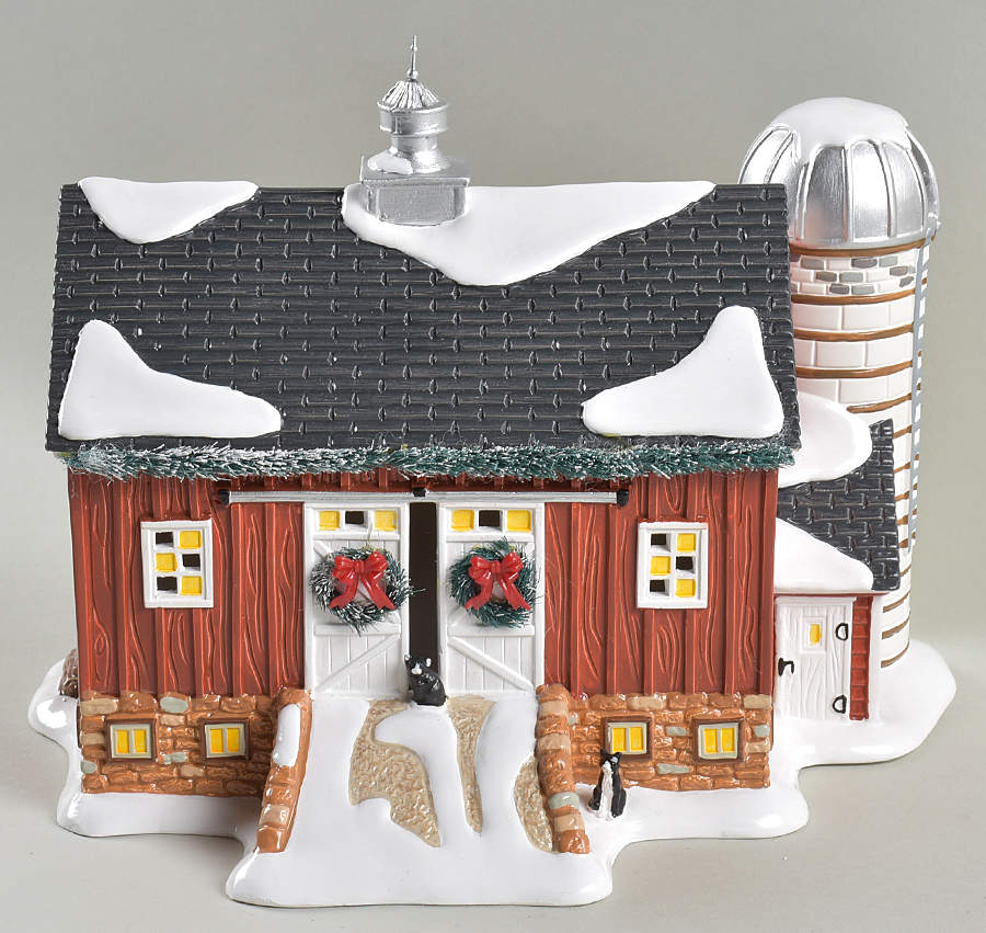 Snow Village Mistletoe Farm - With Box Bx1222 by Department 56-1
