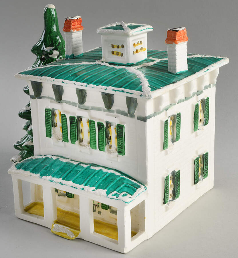 Snow Village Mansion - Nb675, No Box by Department 56-1