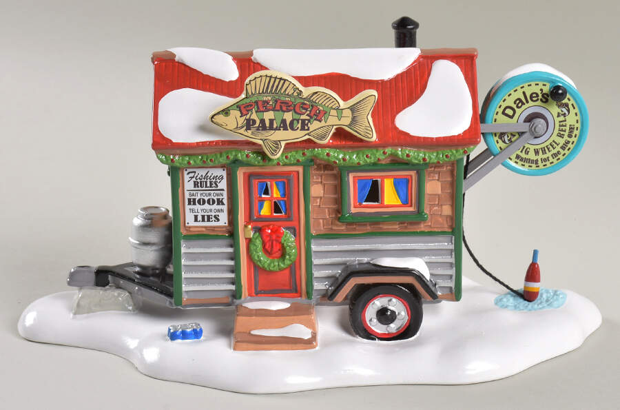 Snow Village Perch Palace - Fish Shack - Bx1379 With Box by Department 56-1