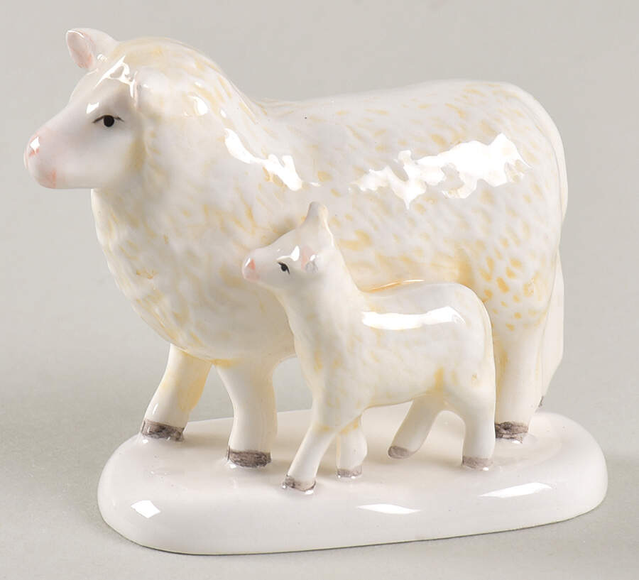 Snow Village Sheeps - No Box by Department 56-1