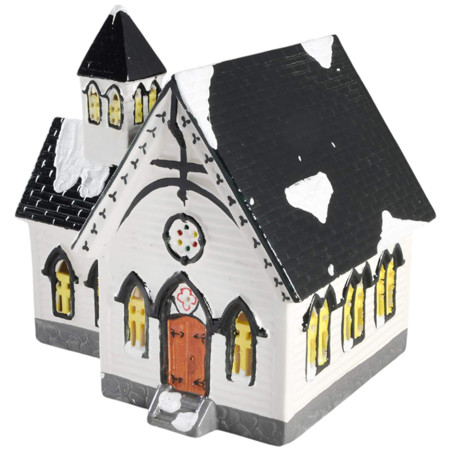 Snow Village Church Of The Open Door - Nb330, No Box by Department 56-1