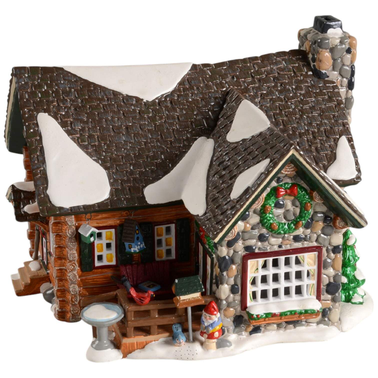 Snow Village Cedar Point Cabin - With Box Bx755 by Department 56-1