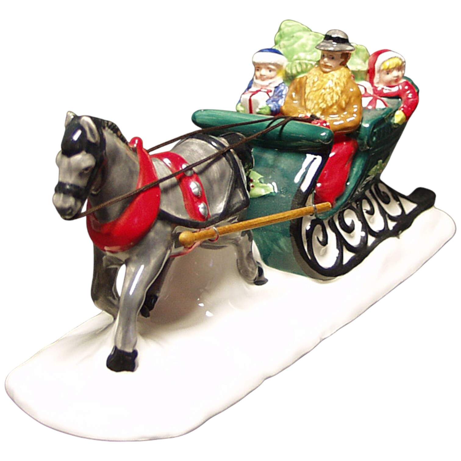 Snow Village Sleighride - No Box by Department 56-1