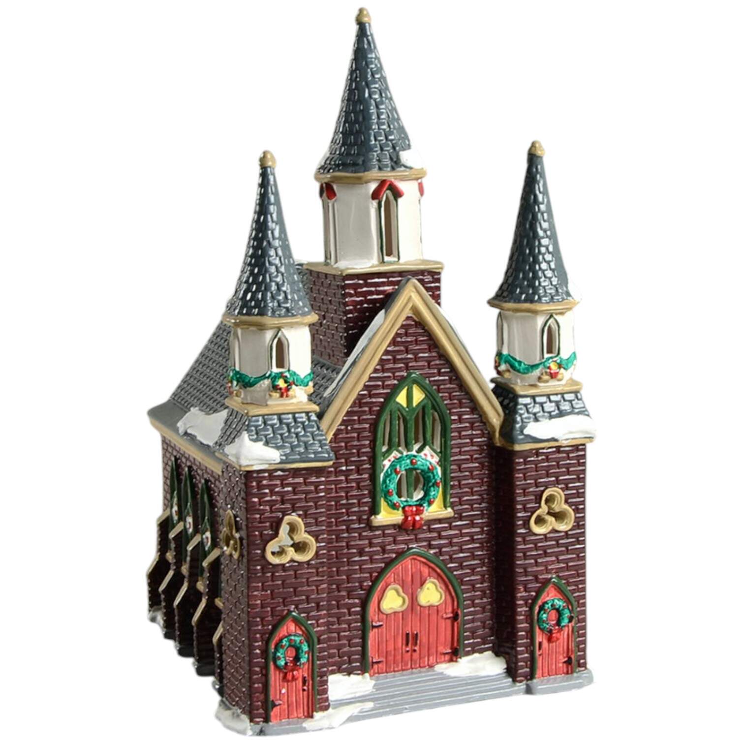 Snow Village St Luke's Church - With Box Bx358 by Department 56-1
