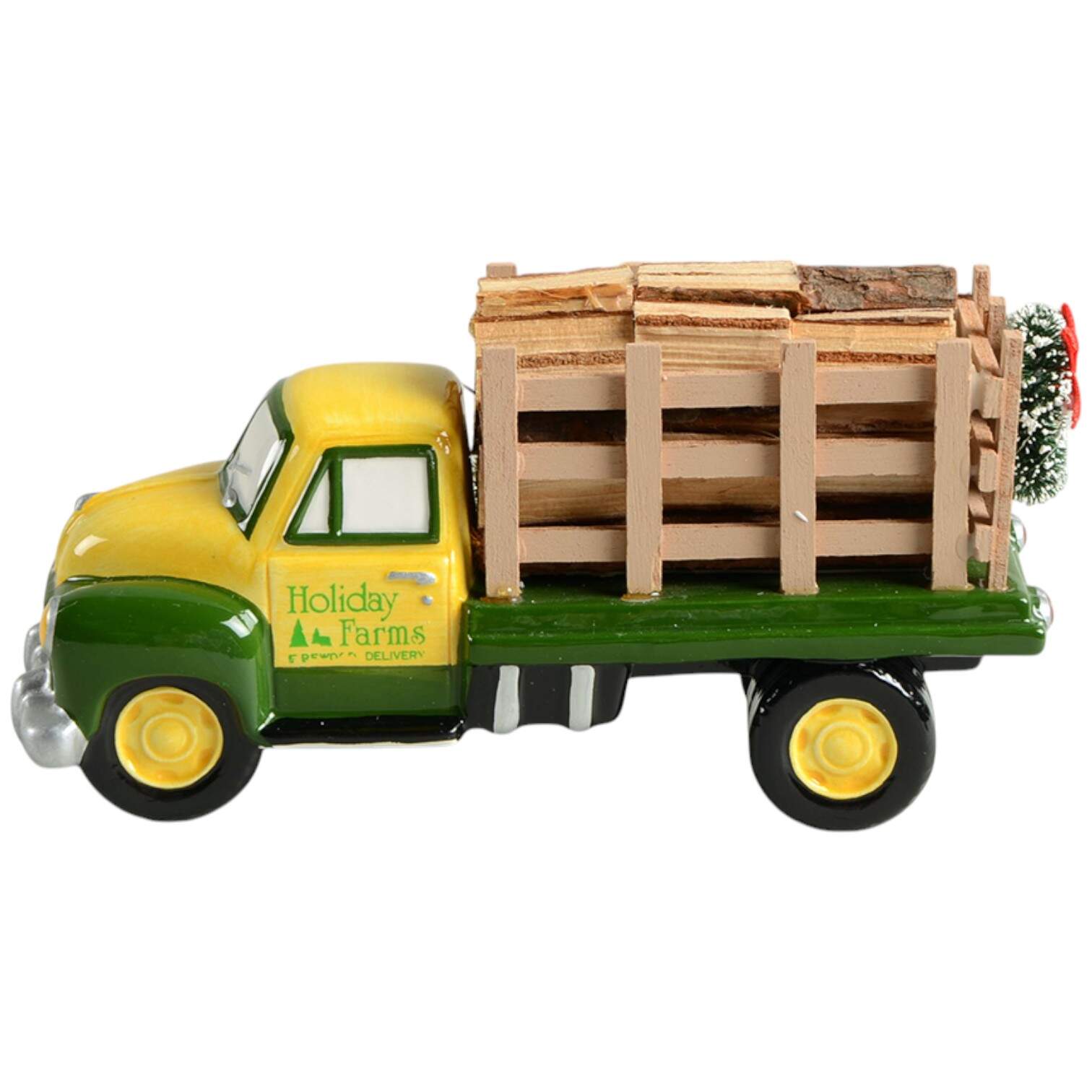 Snow Village Firewood Delivery Truck - Boxed by Department 56-1