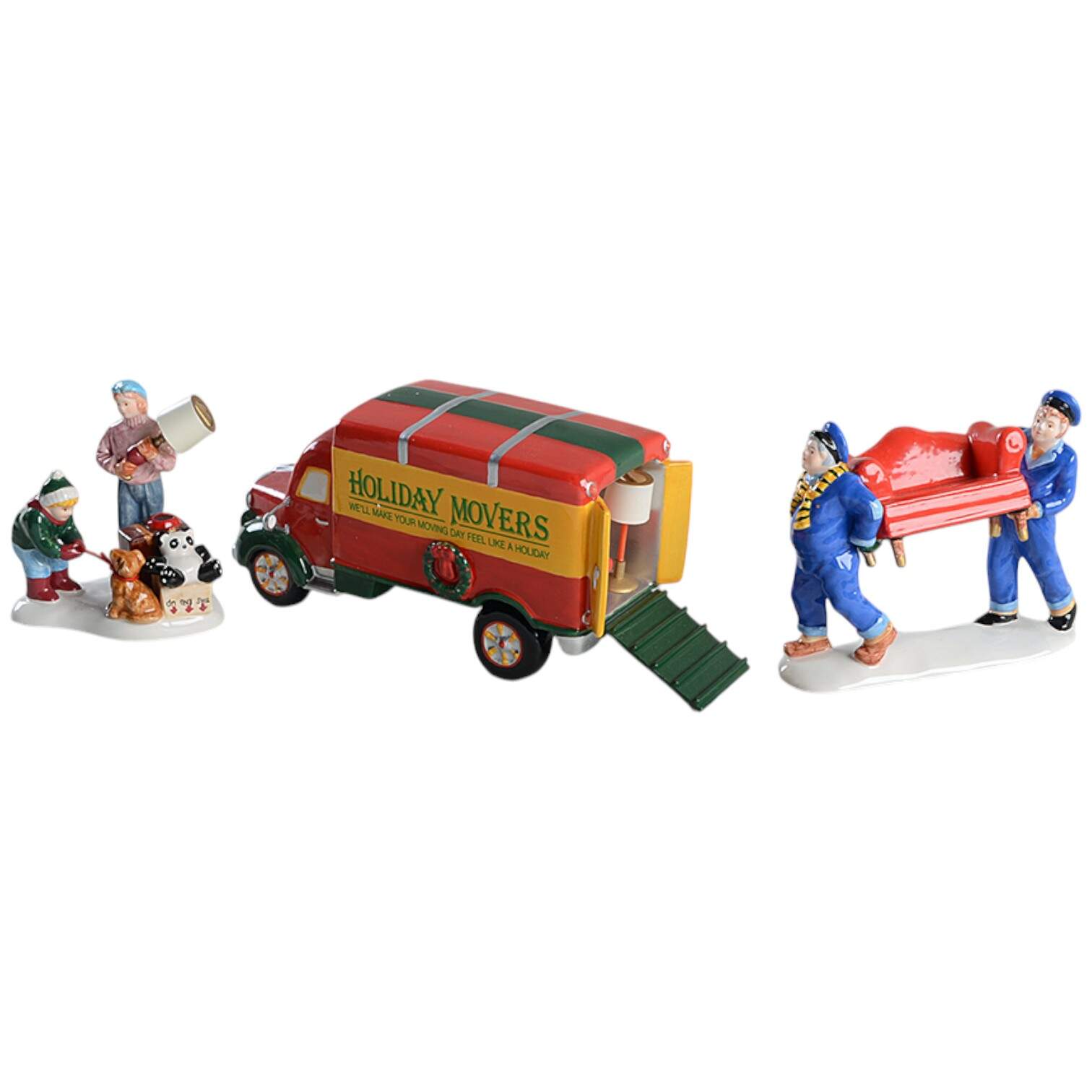 Snow Village Moving Day Set Of 3 - Boxed by Department 56-1