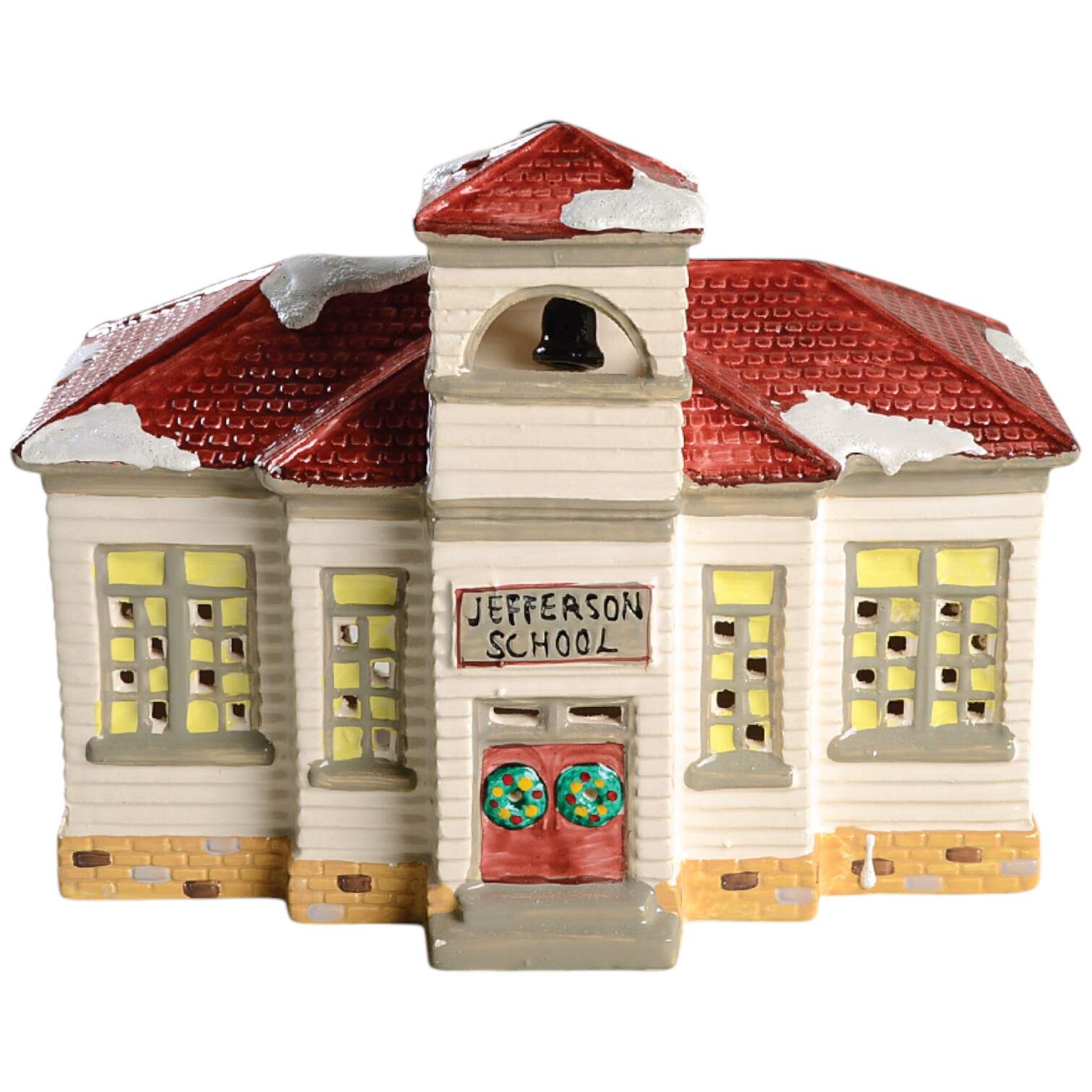 Snow Village Jefferson School - Boxed by Department 56-1