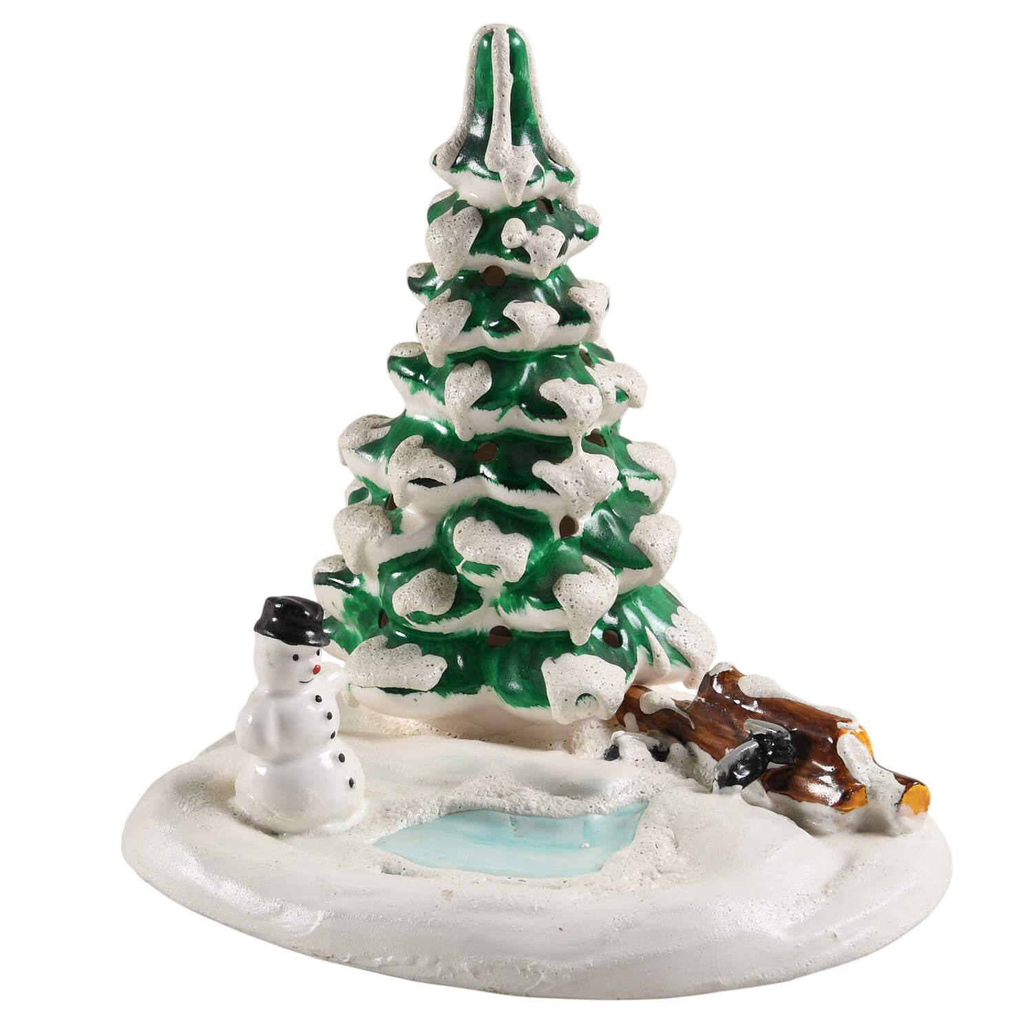Snow Village Skating Rink - Nb682a No Box by Department 56-1