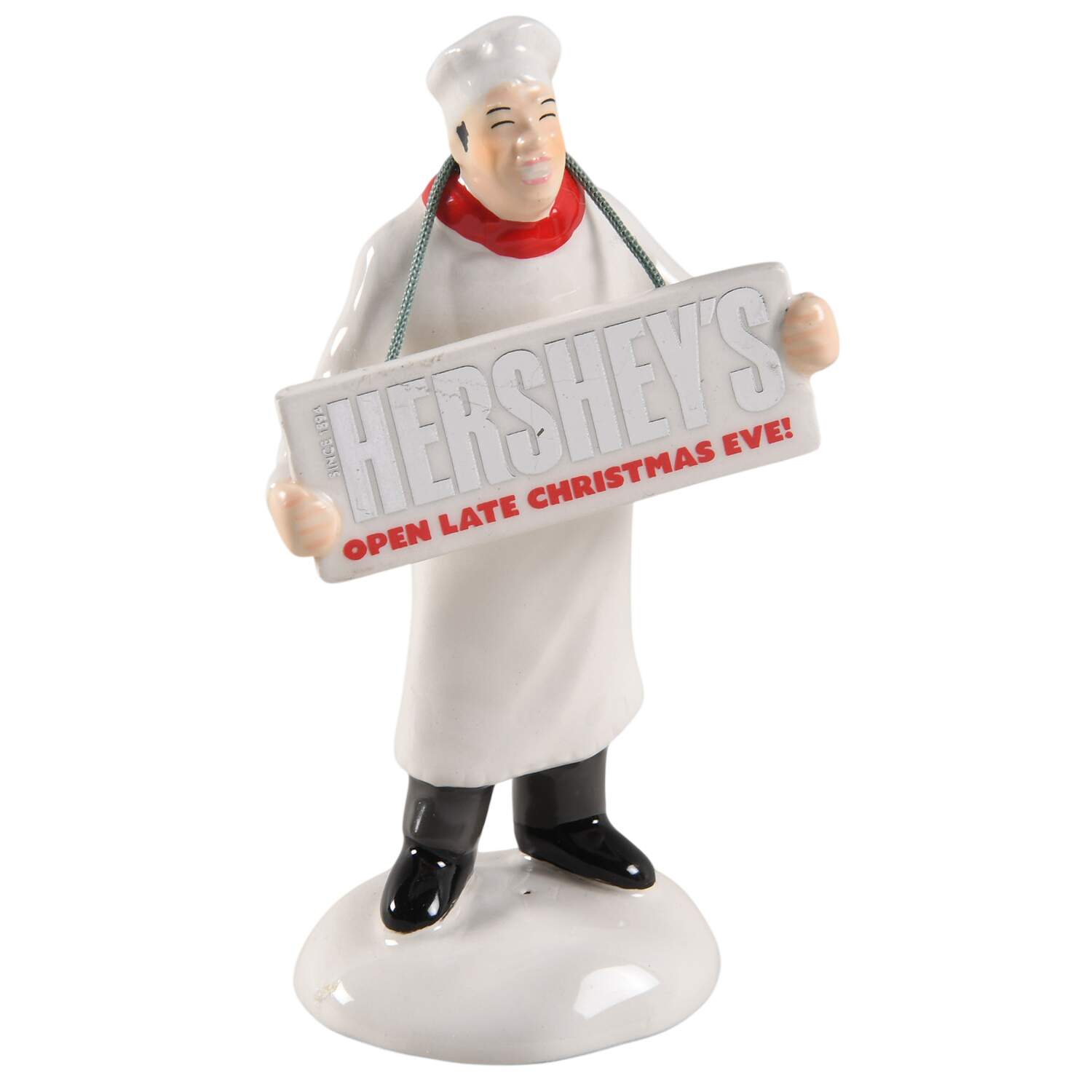 Snow Village Santa Prefers Hershey's - Bx1399 With Box by Department 56-1